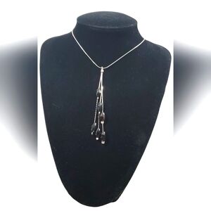 Vtg. 1945 AR Sterling Silver Water Falls Necklace